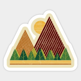 Simple Landscape (light version) Sticker